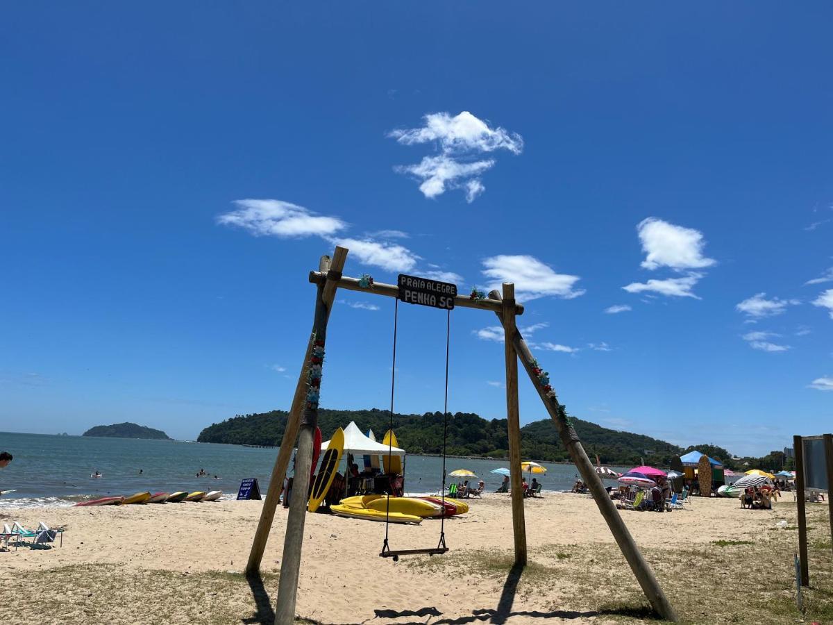 Apartamento Novo Frente Mar Com Piscina Em Home Club Penha  Eksteriør billede
